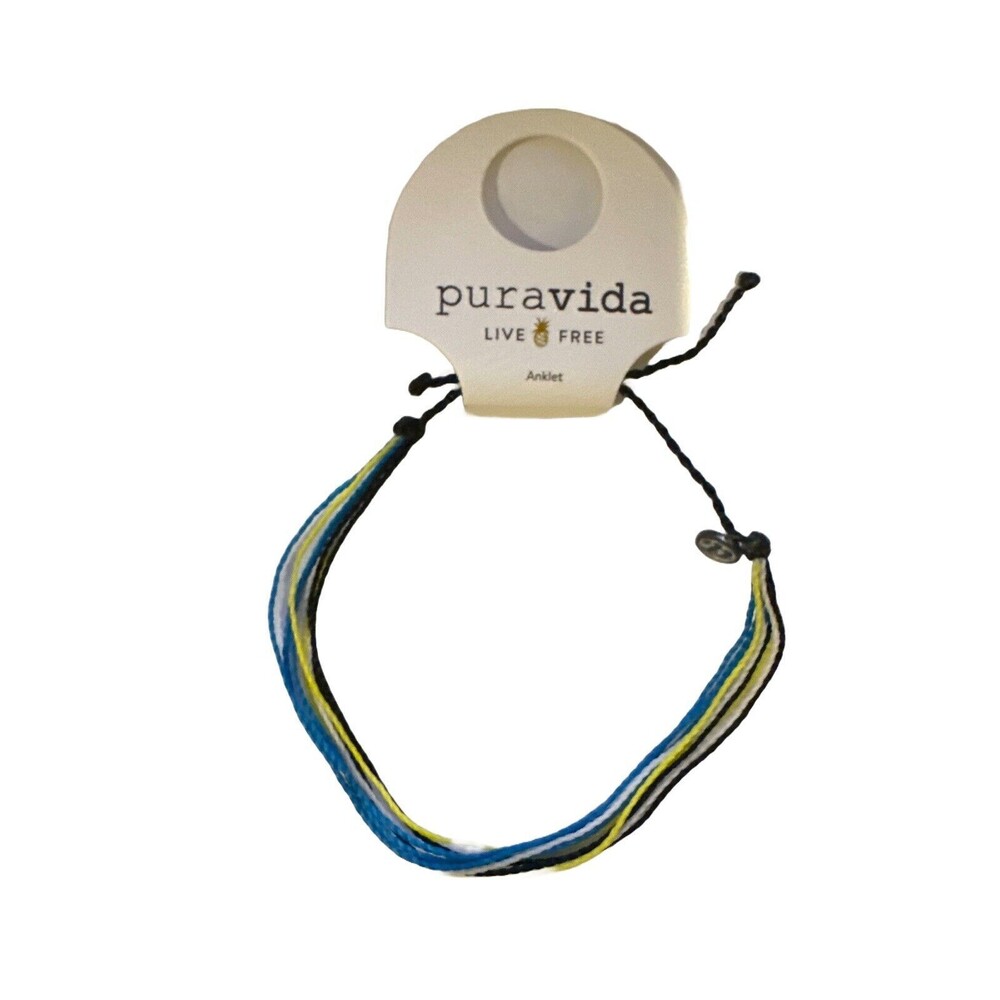 NEW Pura Vida Cannonball Anklet 10BRAK1001